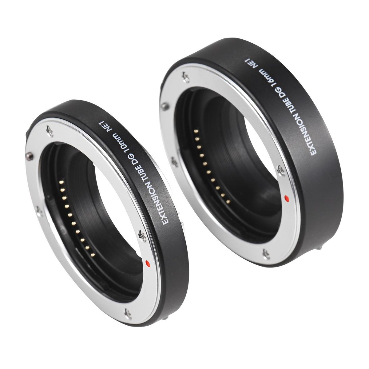 FOTGA NE19(AF) 10-16 Macro Extension Tube Ring Set 10mm + 16mm Auto Focus Adjustable Aperture Replacement for Sony Sony A7 A7R A7S NEX7 NEX6 NEX-5N NEX-5C NEX-5R NEX-5T NEX-C3 NEX-F3 NEX3N A5000 A6000 E Mount Cameras Macro Ph