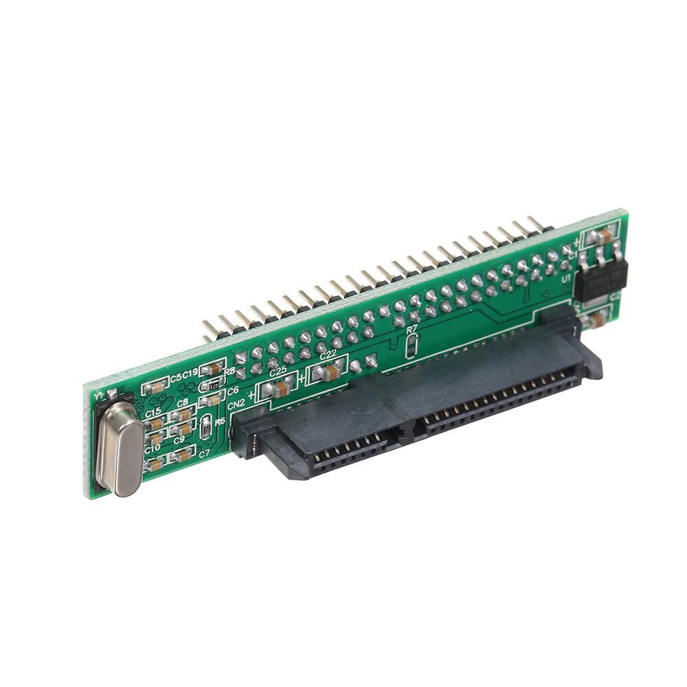 2.5 Inch SATA to IDE Adapter Support ATA HDD Hard Disk Drive or SSD to Male 44 Pin Port Converter (Vertical Type)