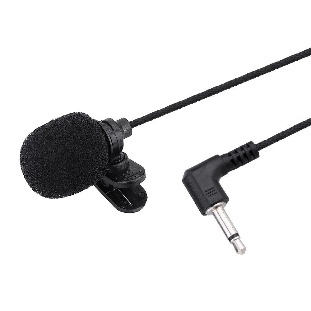 Mini Portable Clip-on Lapel Lavalier Condenser Microphone