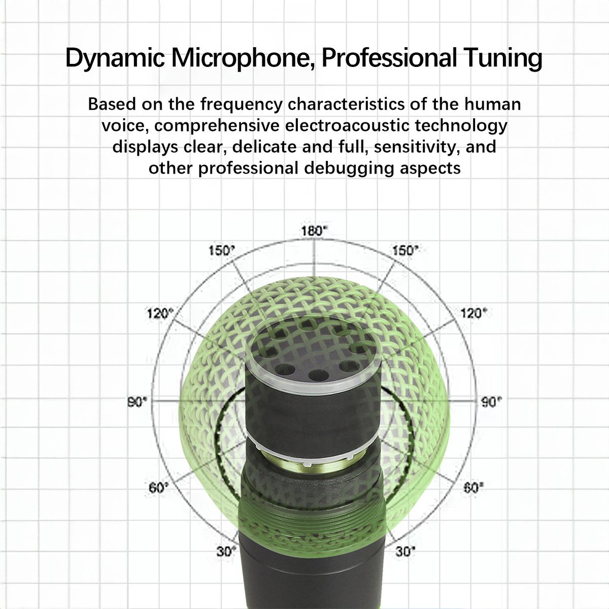 Profession Dynamic Microphone Wired Mic Dynamic Handheld