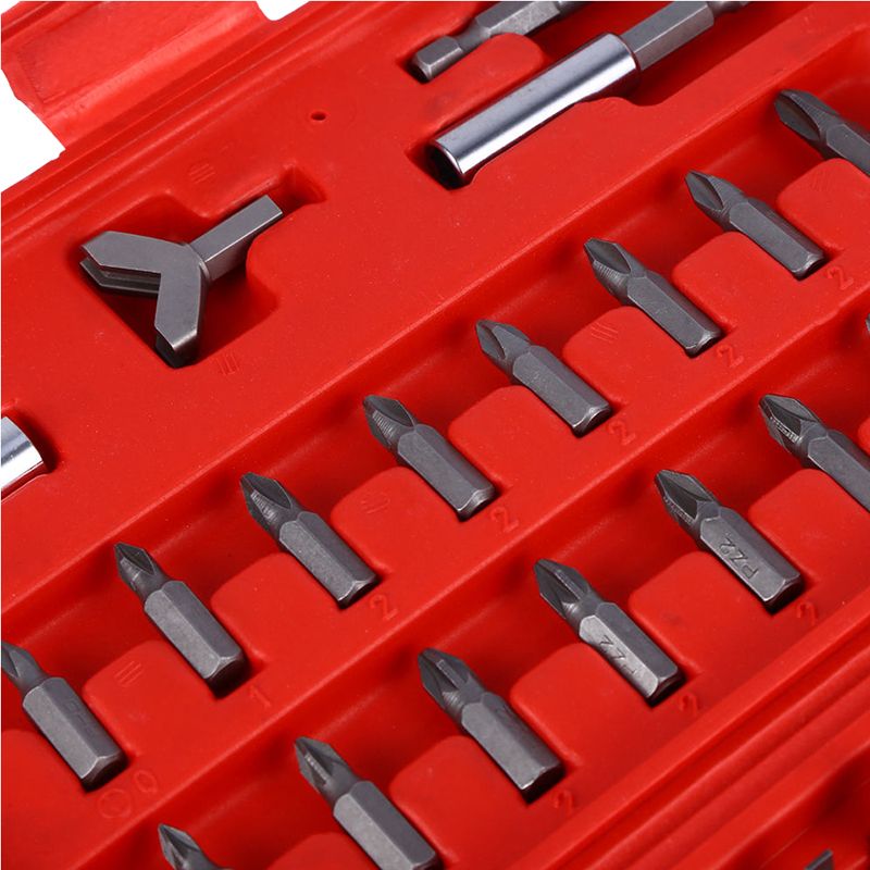 100 Piece Screwdriver Set With Chrome Vanadium Steel Screwdriver Set With Slotted Cross Hexagonal Pattern Electric Screwdriver