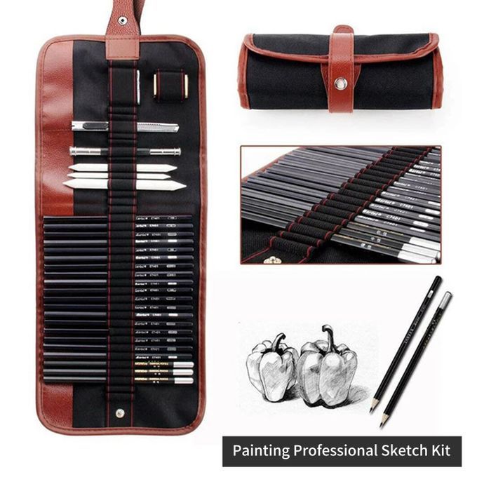 29PCS Pencil Set Drawing Sketching Charcoal Pencil Art