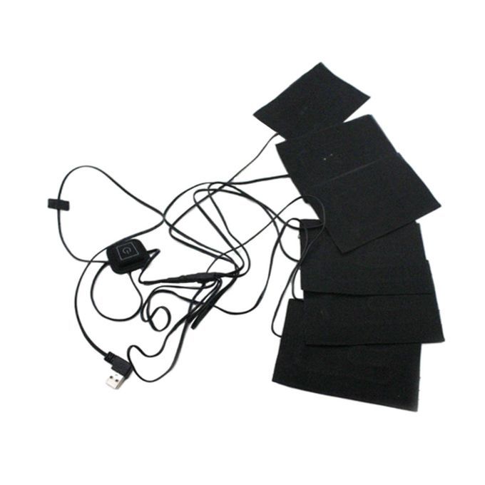 Electric Heating Pads DIY Thermal Clothing Washable Warm 6 In 1