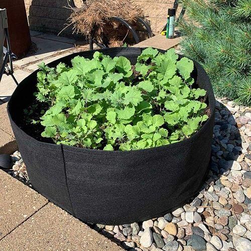 3 Pack Felt Planter Bags, Garden Grow Bag