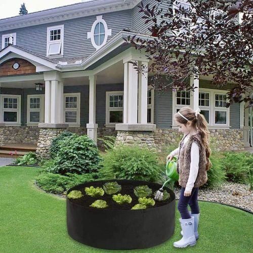 3 Pack Felt Planter Bags, Garden Grow Bag