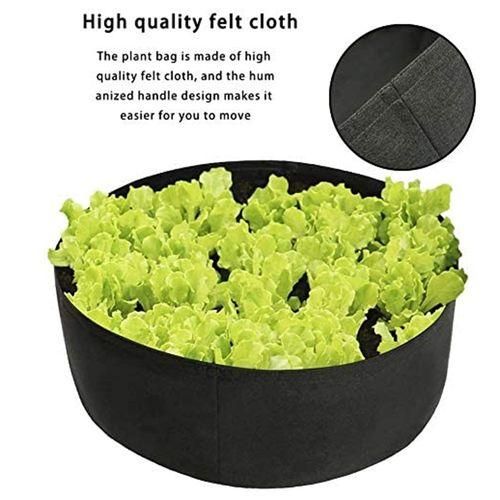 3 Pack Felt Planter Bags, Garden Grow Bag