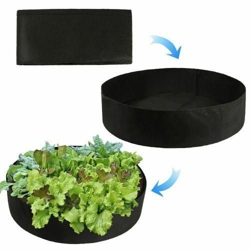 3 Pack Felt Planter Bags, Garden Grow Bag