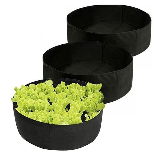 3 Pack Felt Planter Bags, Garden Grow Bag