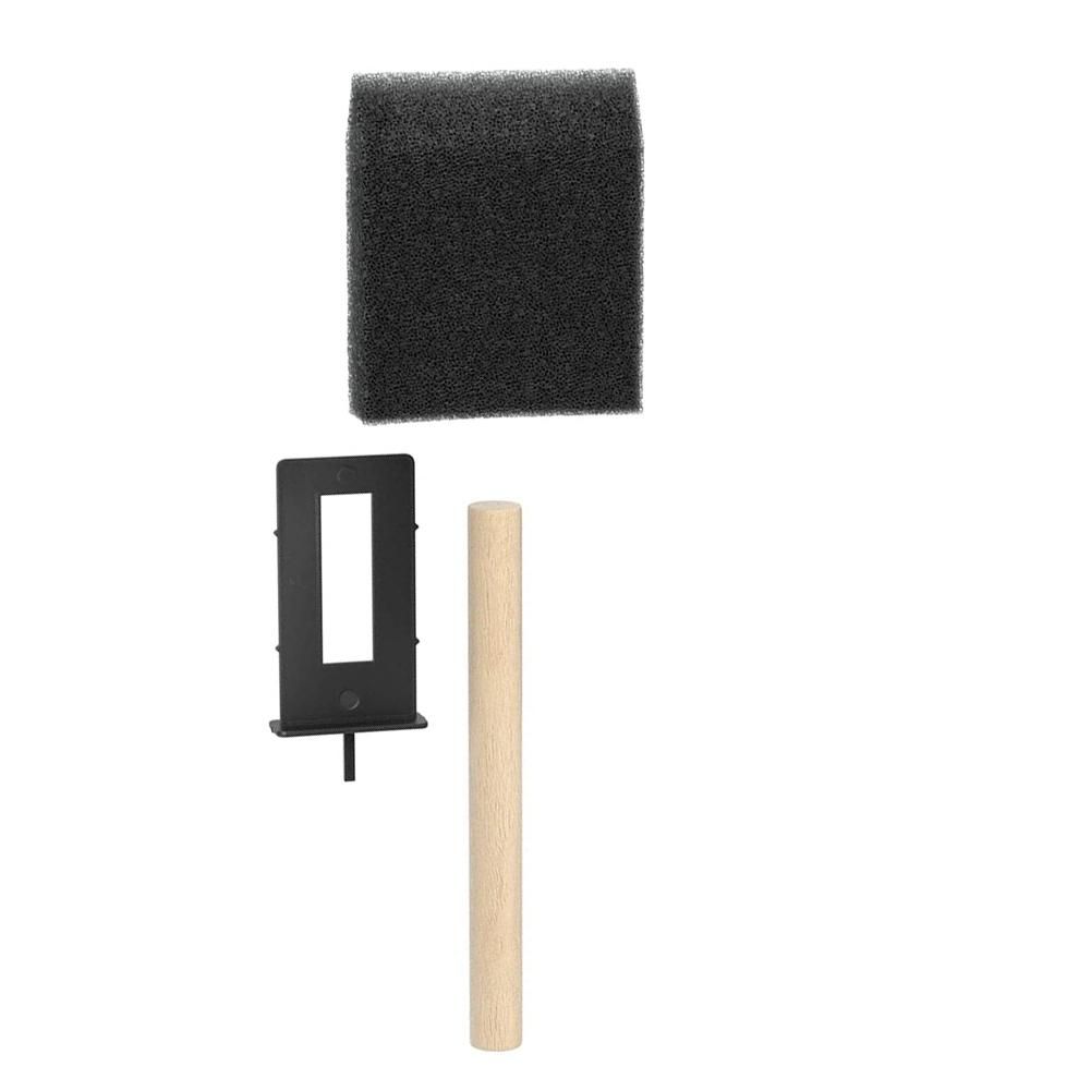 Foam Paint Brushes, Includes 50 Sponge Brushes, 25 x 1 Inch
