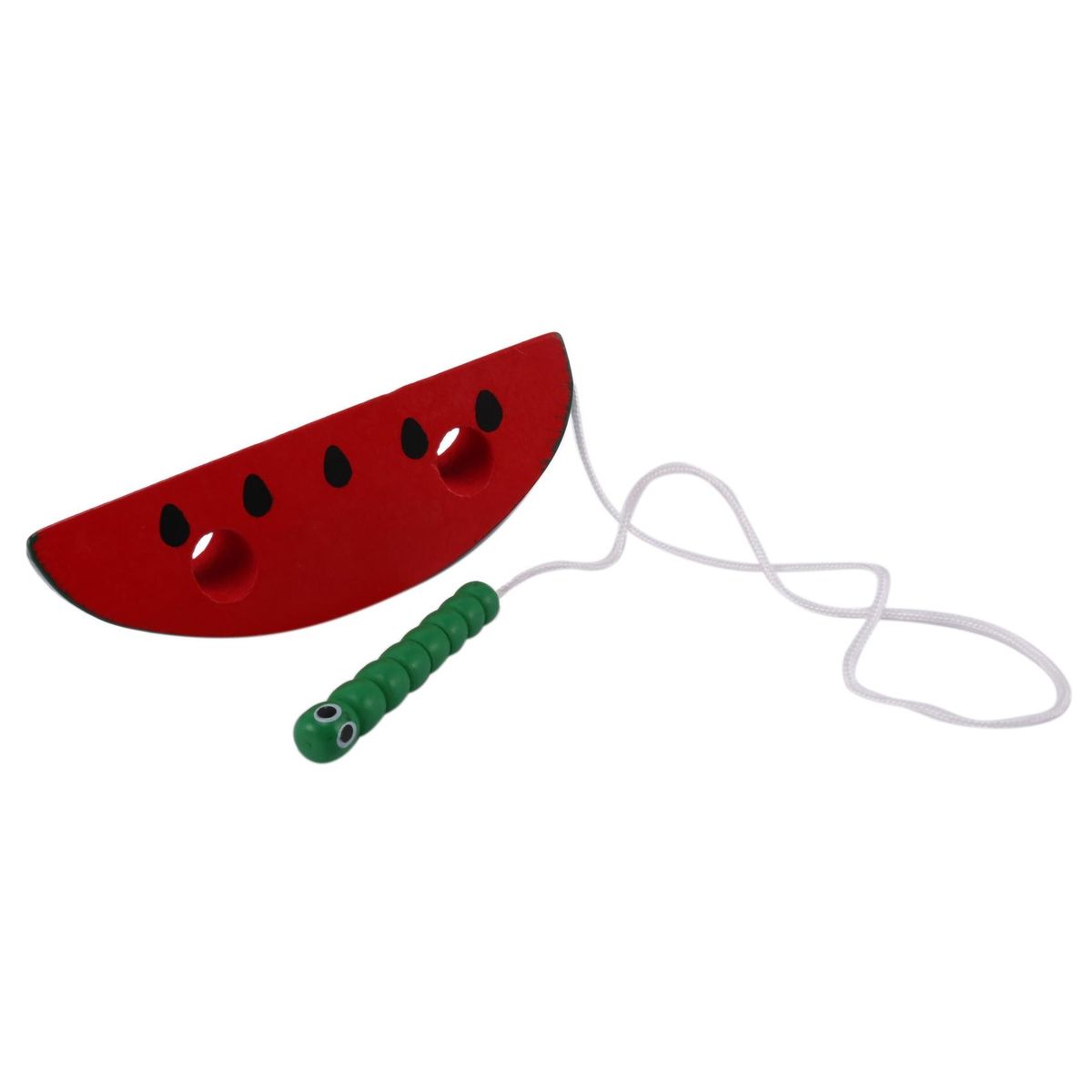 Wooden Trumpet Eat Fruit Pear Watermelon Child Eay