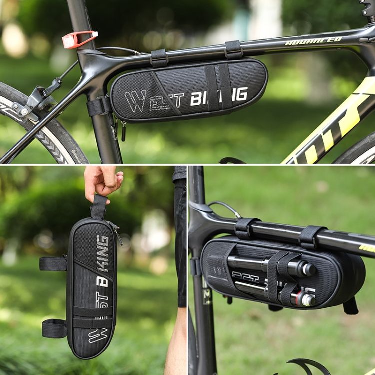 Bicycle Triangle Reflective Bag, Size: 1.3L