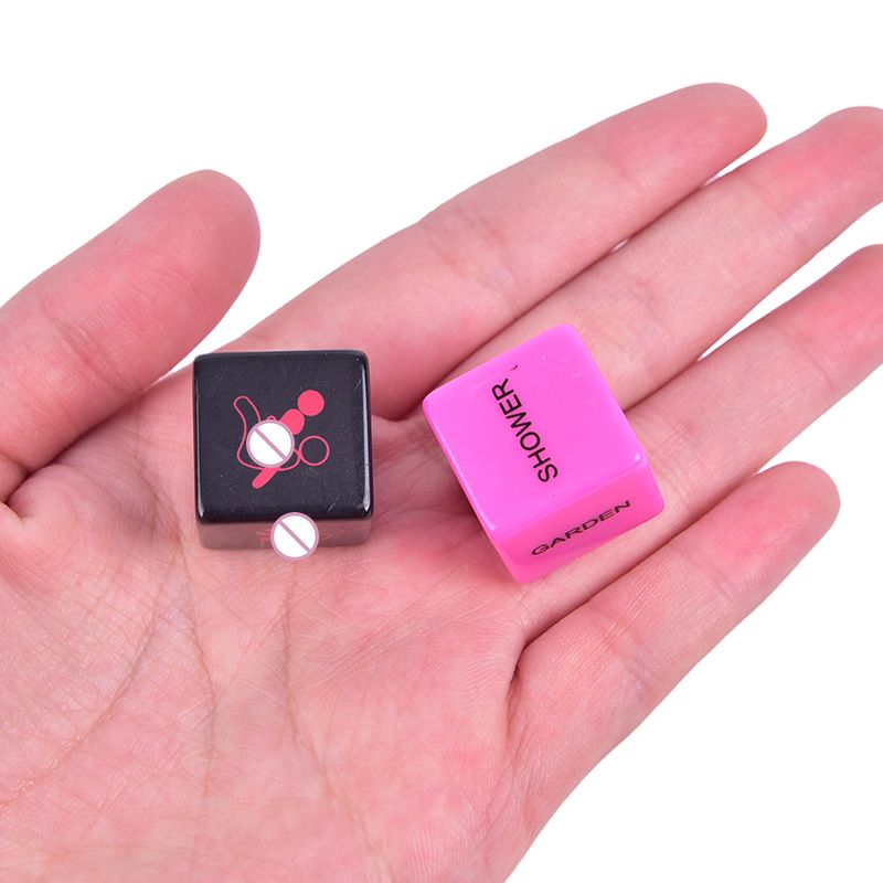 2 Pcs Sex Dice Position Fun Adult Sexy Posture Couple Game