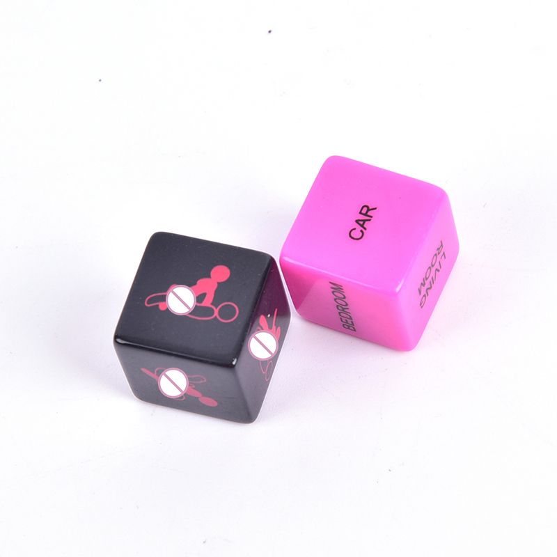 2 Pcs Sex Dice Position Fun Adult Sexy Posture Couple Game