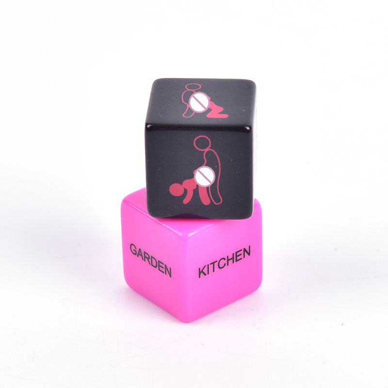 2 Pcs Sex Dice Position Fun Adult Sexy Posture Couple Game