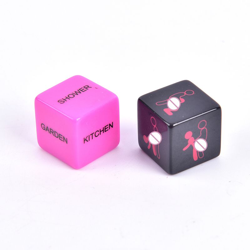 2 Pcs Sex Dice Position Fun Adult Sexy Posture Couple Game