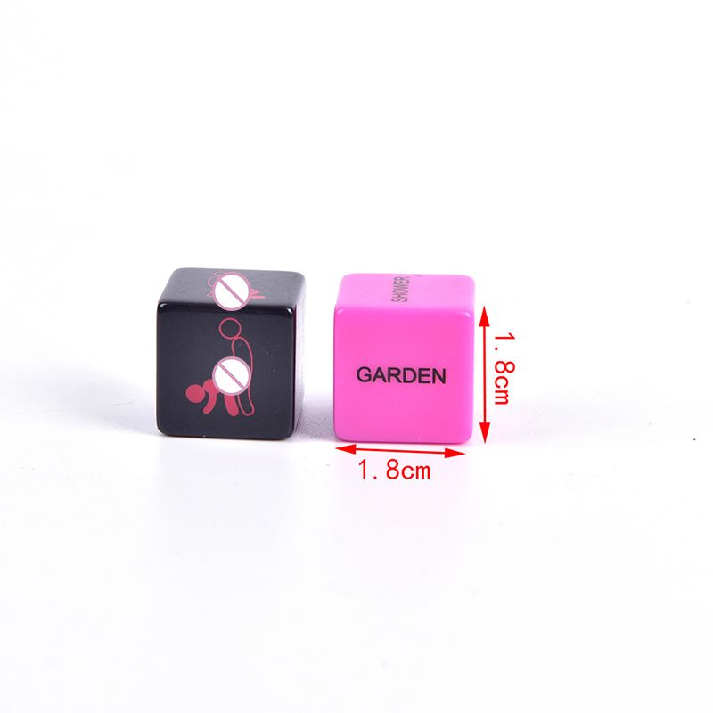 2 Pcs Sex Dice Position Fun Adult Sexy Posture Couple Game