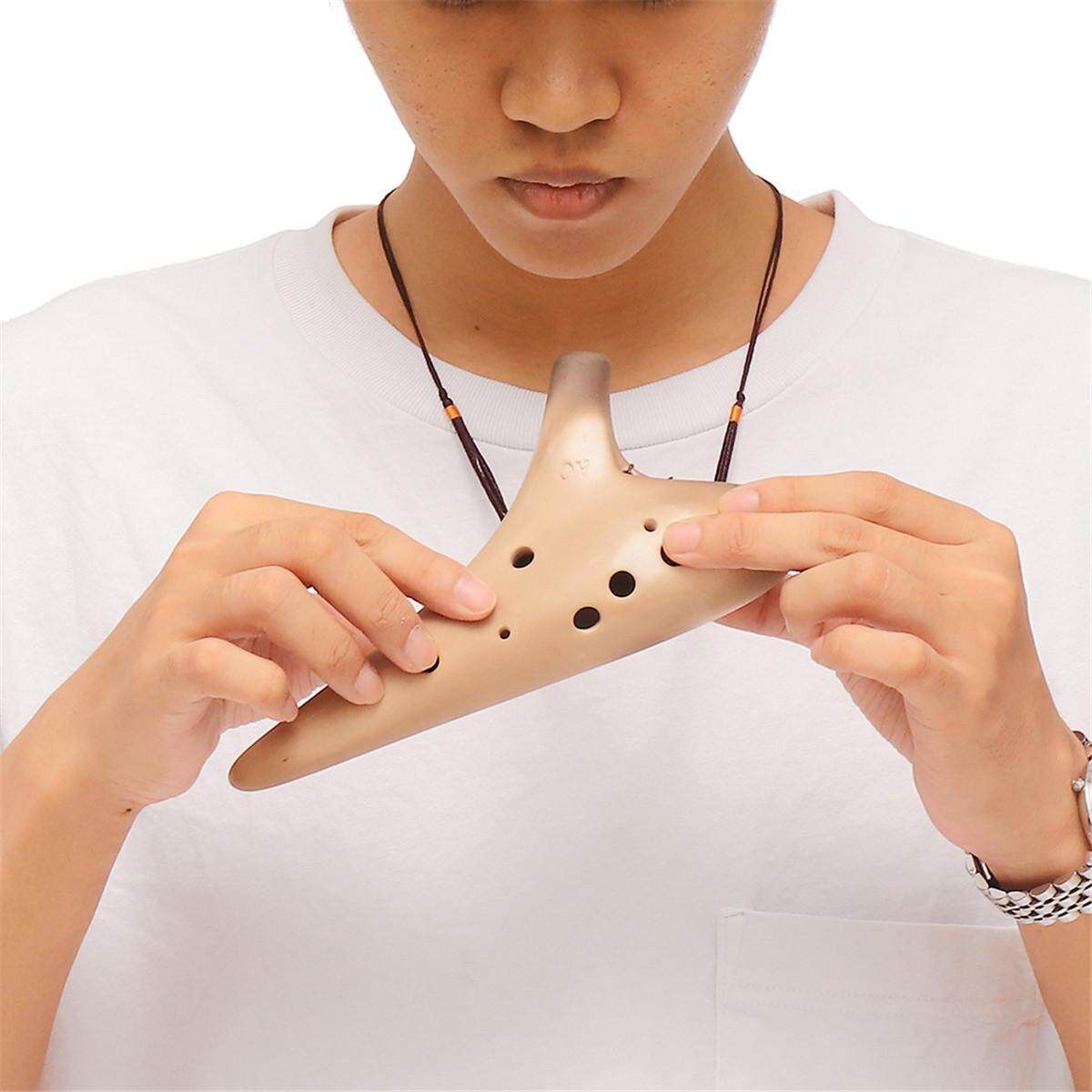 12 Hole Ocarina Of Time Ceramic Alto Flute Legend Of Zelda Ocarina Gift
