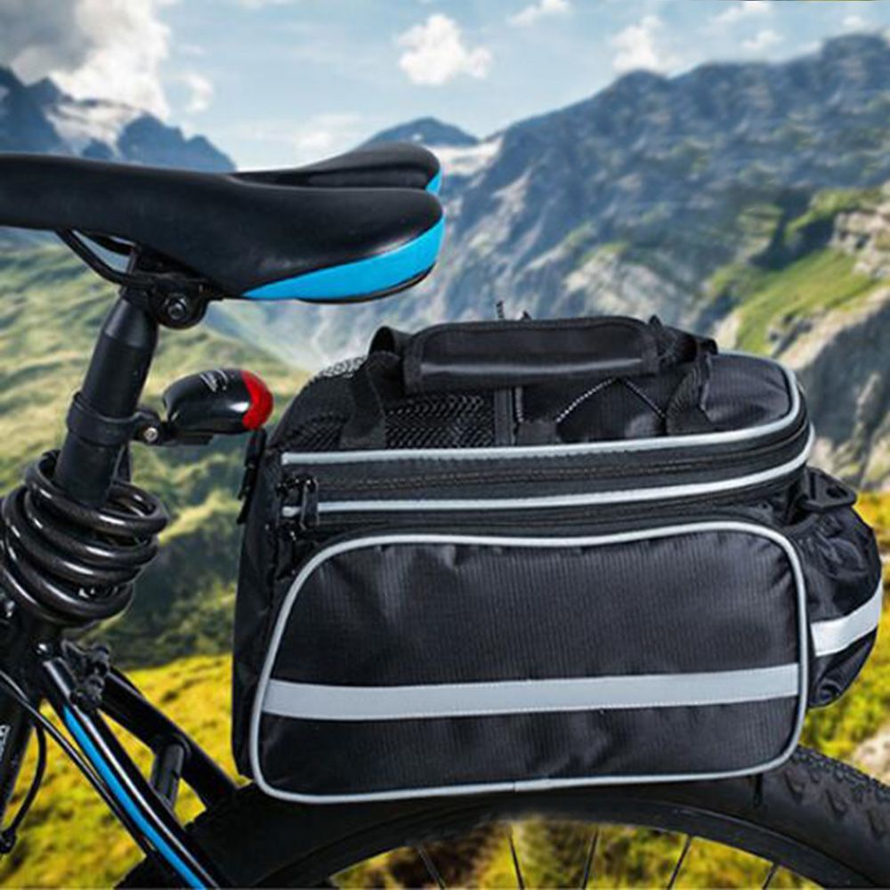 Bike Bag Multifunctional Bicycle Rear Seat Bag Luggage Bag