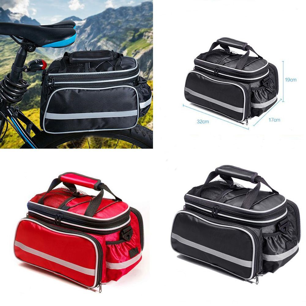 Bike Bag Multifunctional Bicycle Rear Seat Bag Luggage Bag