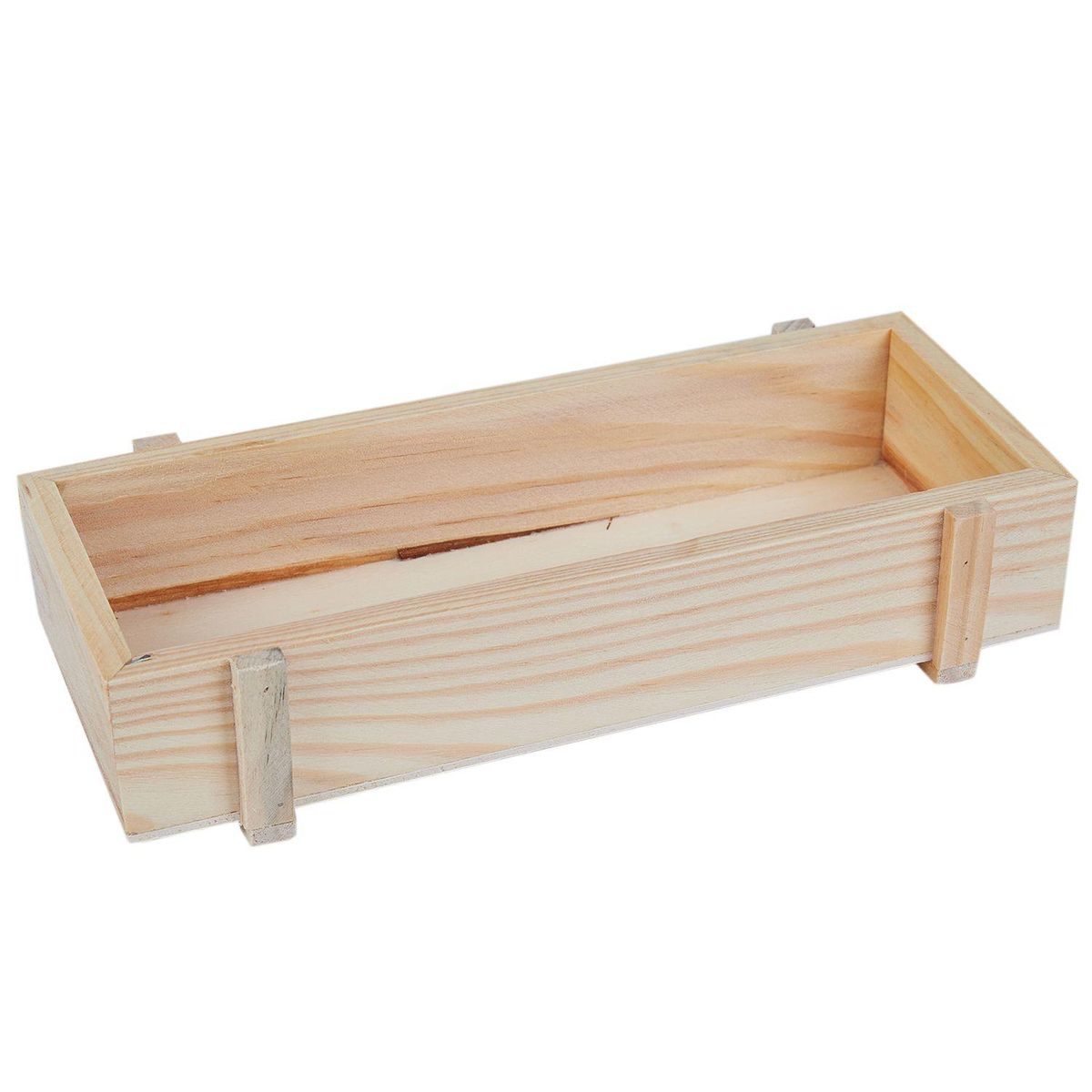 Pots, Wood Succulents Pots Planters, Rectangular Rectangular Pots, Desktop Storage Box, 1pc
