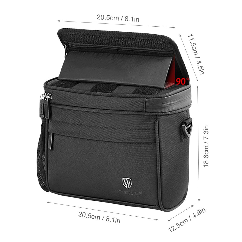 Touch Screen Bike Front Frame Bag Waterproof Bicycle Phone