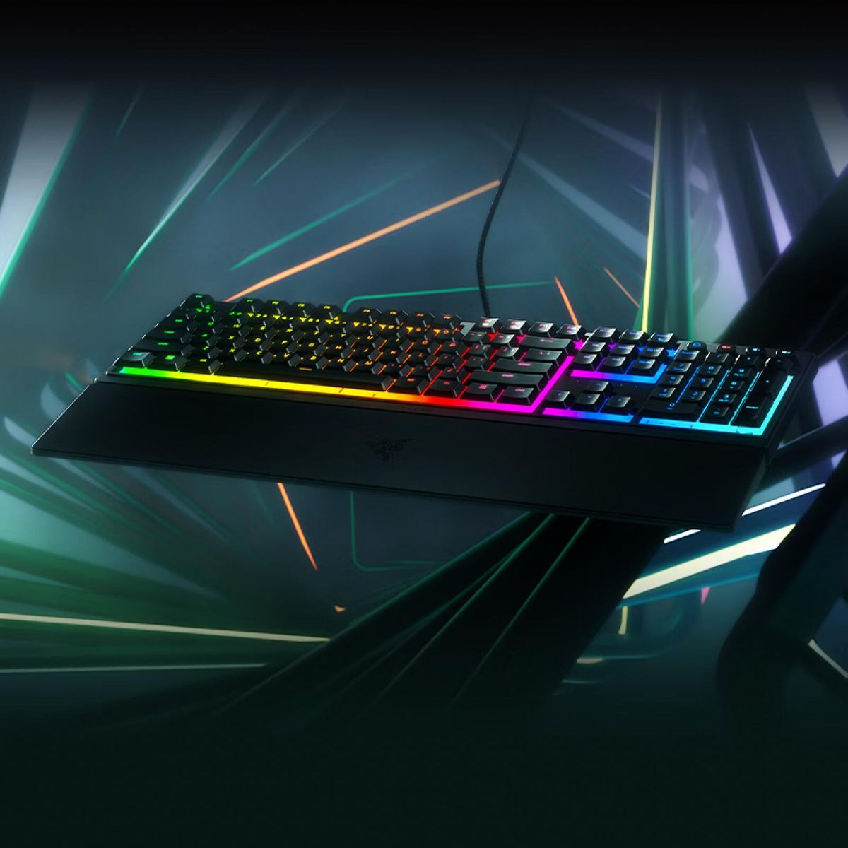 Razer V3 104 Keys Gaming Keyboard Razer Chroma RGB USB Wired Keyboard 1000Hz Mechanical Keyboard with Detachable Wrist Rest