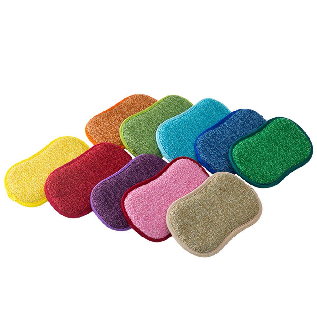 5x Multifunction Dishwashing Washing Sponge Scrubber
