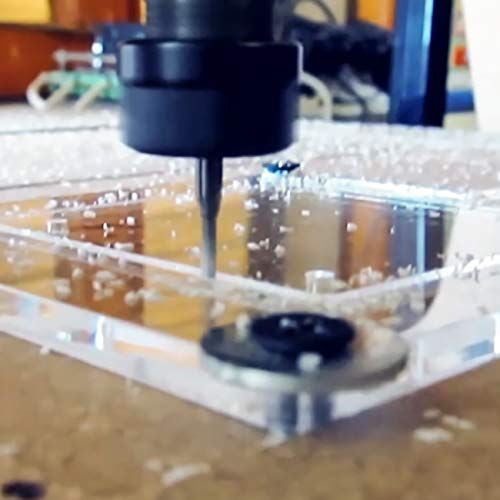 HQMaster CNC Router Bits 18 Shank CNC Bit End Mill Flat Nose