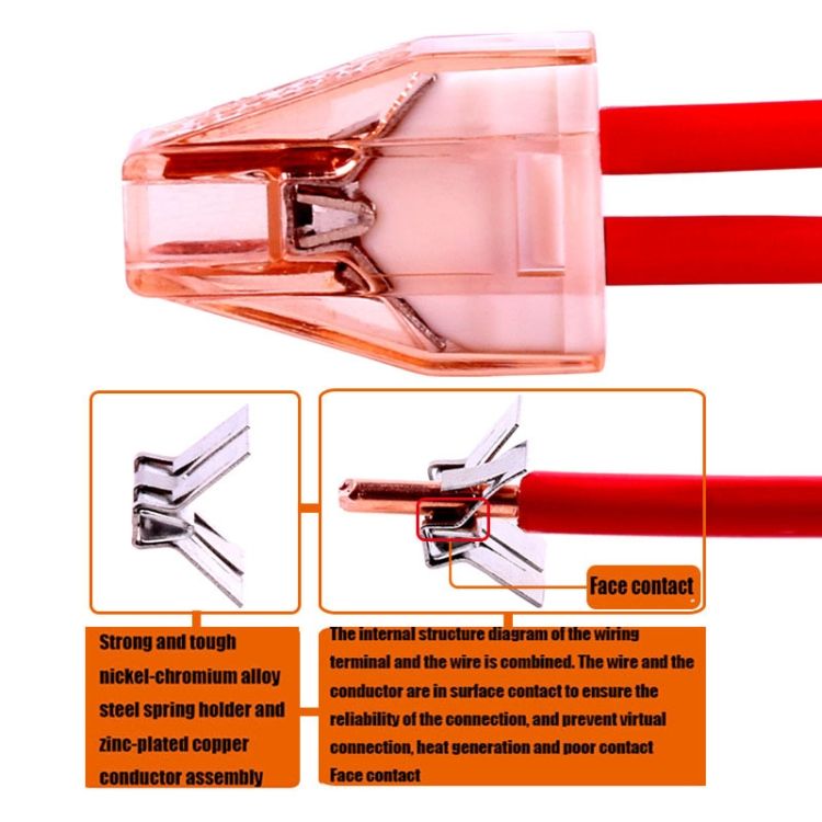 10 PCS 602A Wire Quick Connector