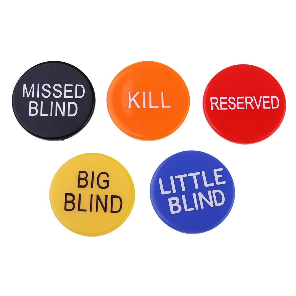 Collectibles 5 Pieces  Delaer Buttons 3 Cm / 1.18
