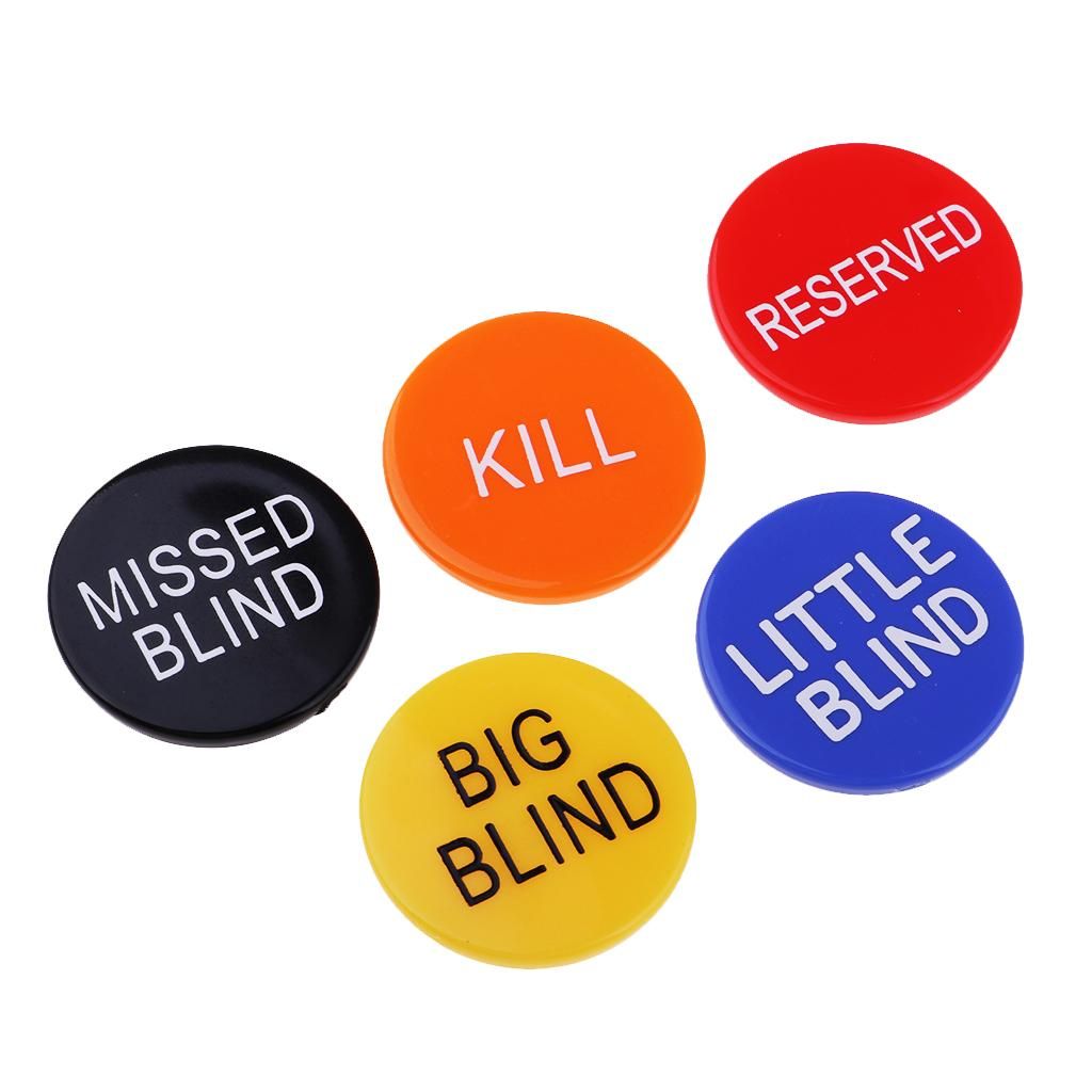 Collectibles 5 Pieces  Delaer Buttons 3 Cm / 1.18