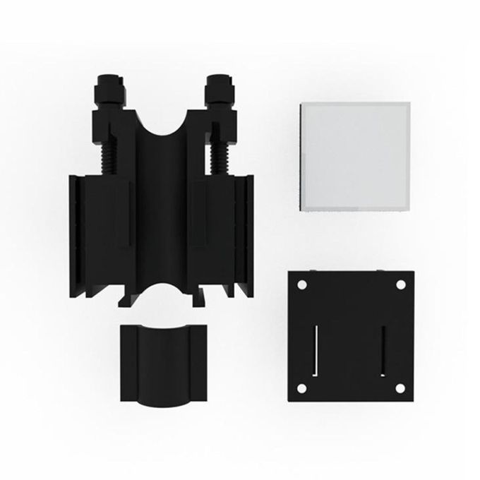 Plastic Aquarium Tank Pipe Clamp Fixing Clip Mount Holder Black
