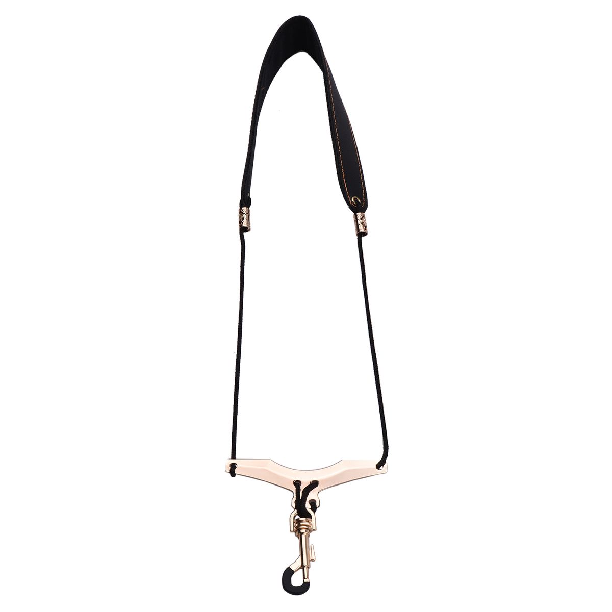 Adjustable Saxophone Neck Strap Soft Leather Padded Sax