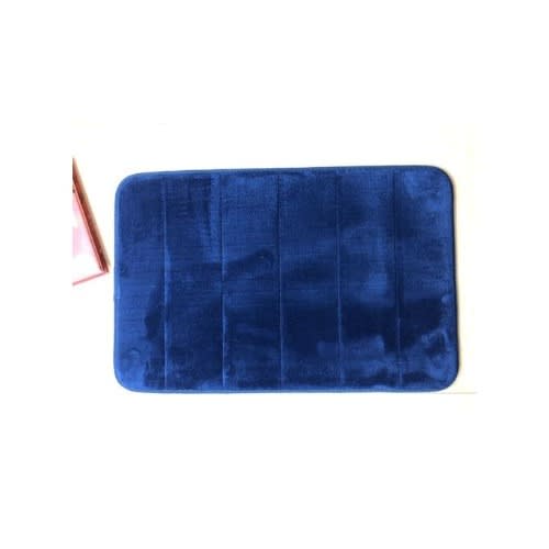Soft Memory Floor Mat  - Blue -40 x 60 cm