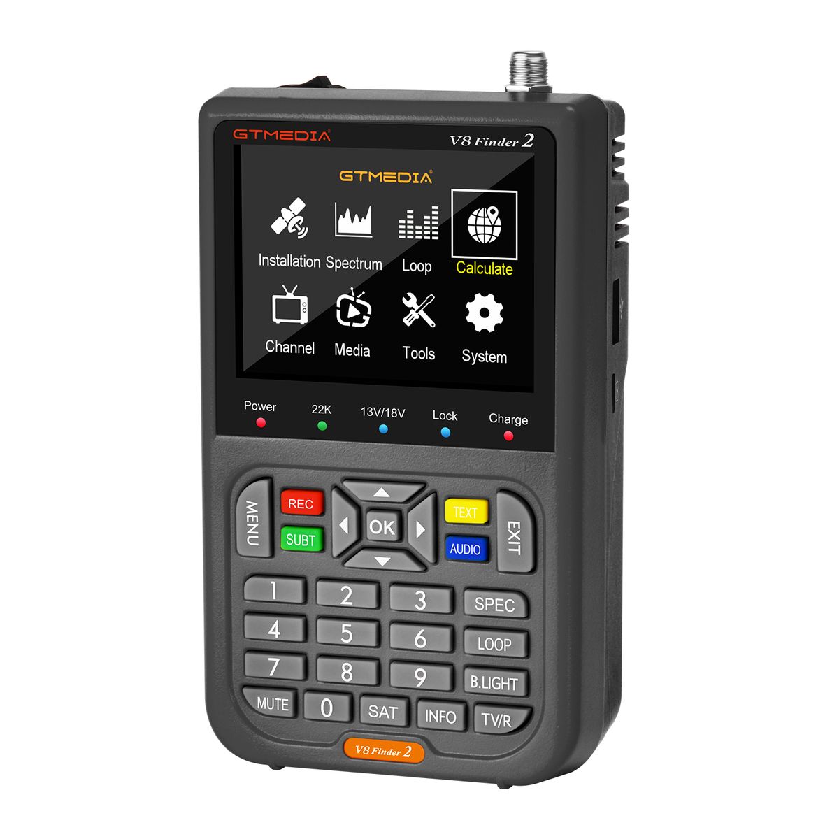 Finder 2 TV Signal Finder Meter -S/S2/S2X Signal With Bag