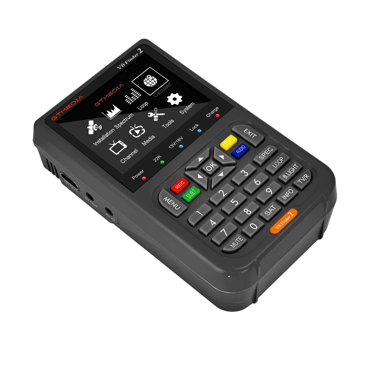 Finder 2 TV Signal Finder Meter -S/S2/S2X Signal With Bag