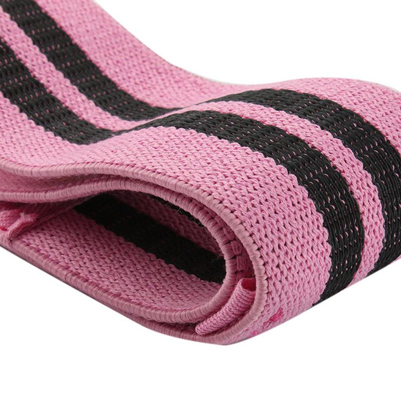 3 Level Sets Resistance Bands Hip Glute Bands Anti Slip Workout Pilates Pull Rope-3pcs Set