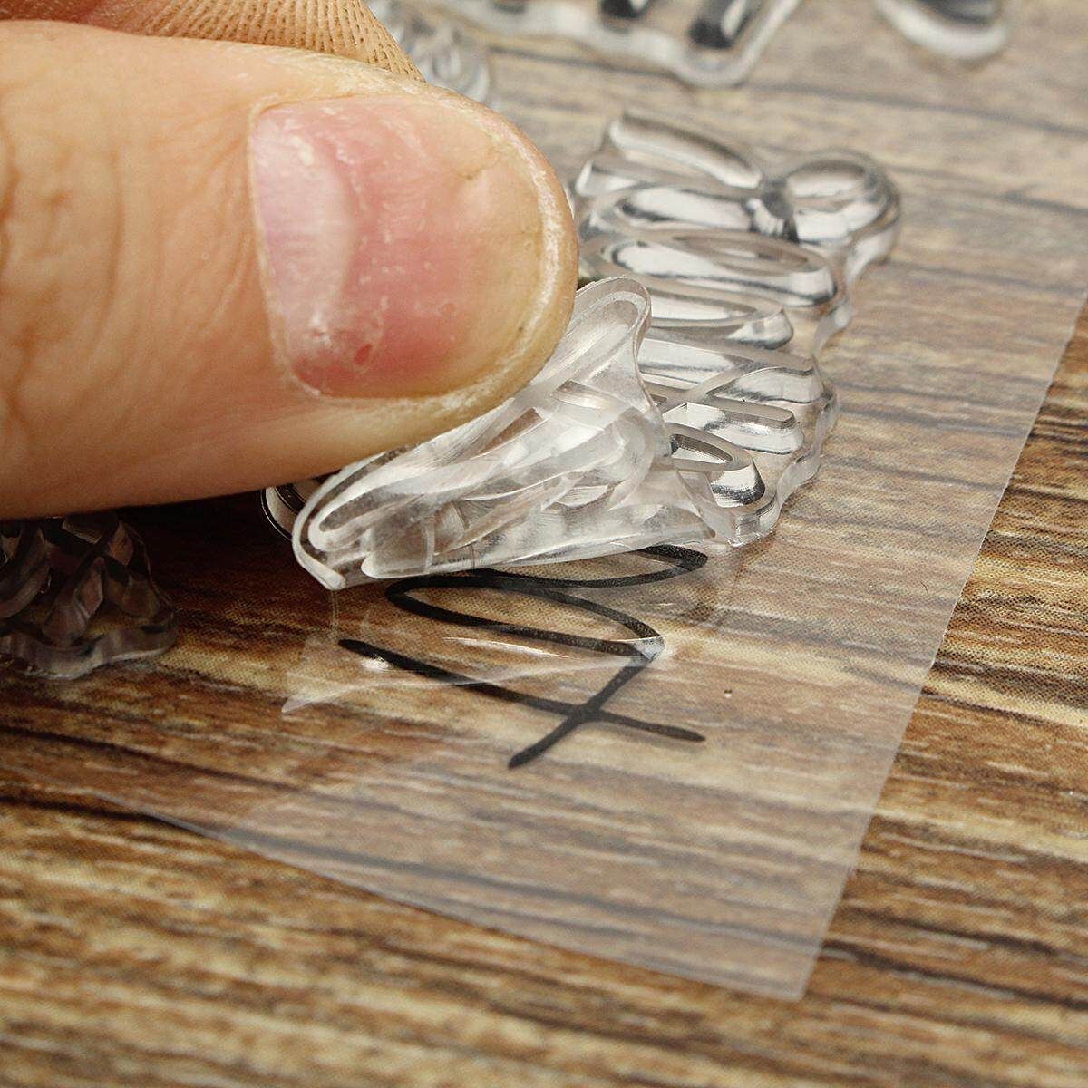 1 Sheet Silicone Transparent Stamp Seal Nature Series DIY Scrapbooking Album Wedding Letter