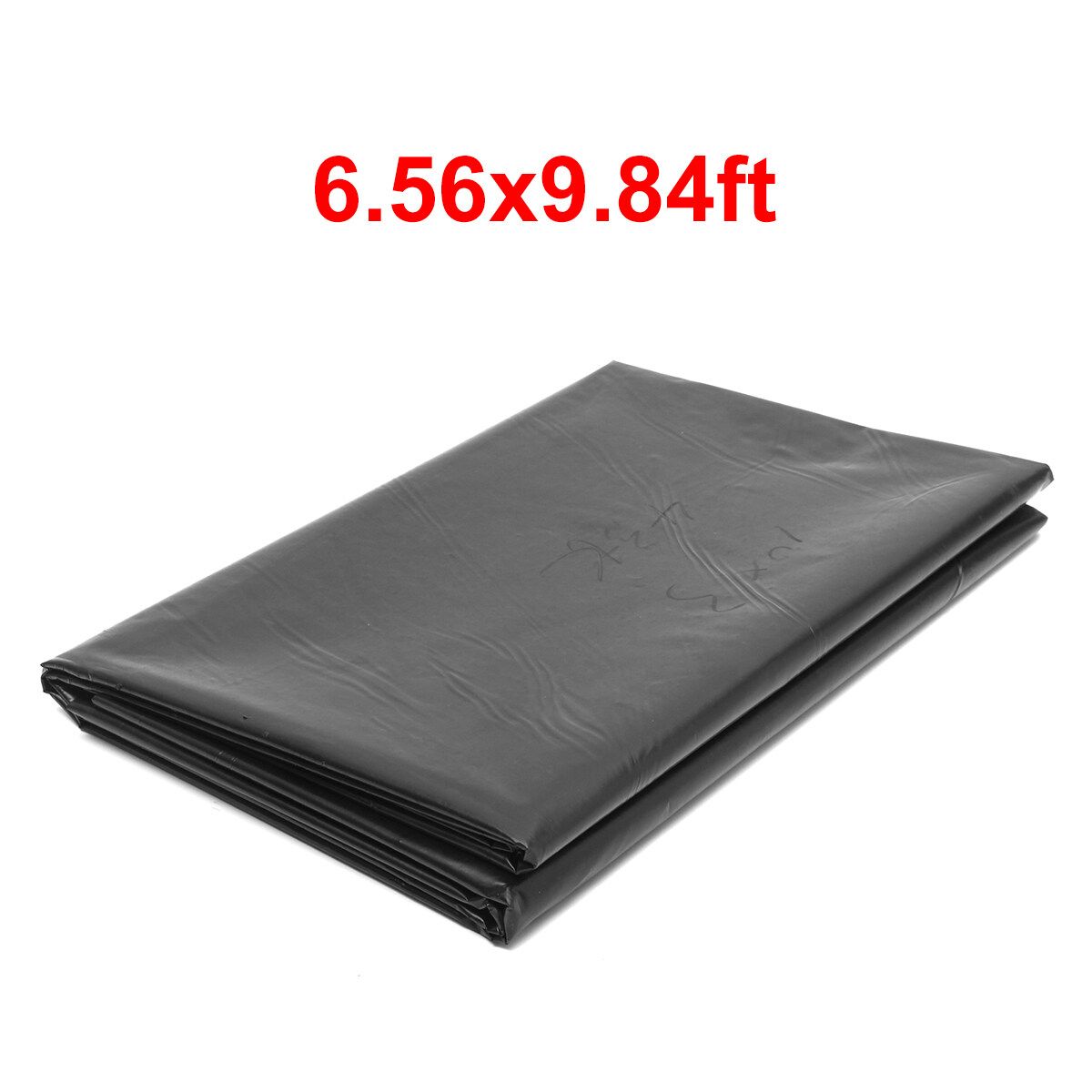 2m-5m12s 9.8FT HDPE Fish Pool Pond Liner Membrane Reinforced Gardens Pool Landscaping 2m X 3m