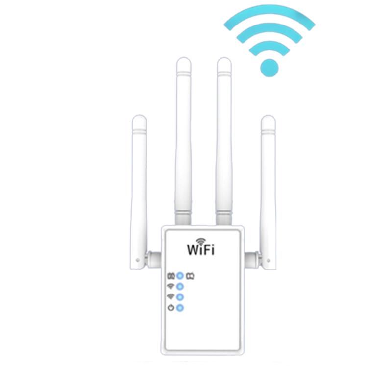 WIFI signal amplifier 5G dual-band intensifier Gigabit 1200M router