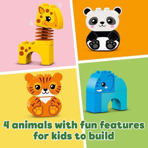 LEGO® DUPLO My First Animal Train, 10955 For Toddlers