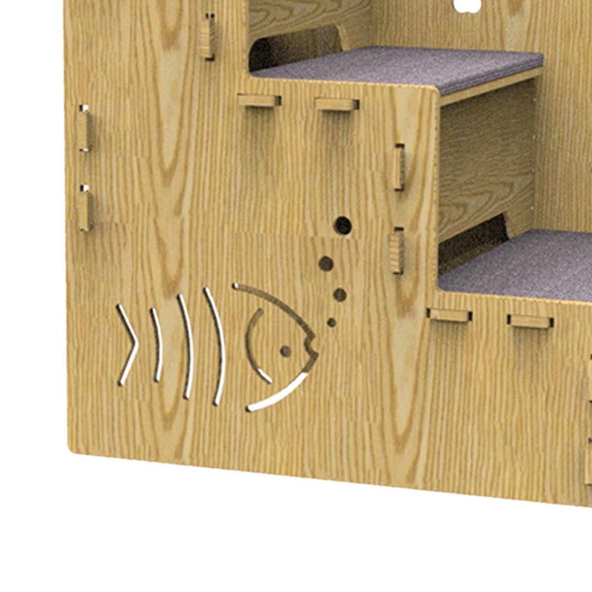 Dog Stairs Steps Pet Ladder Kitten Play For Tall Bed For