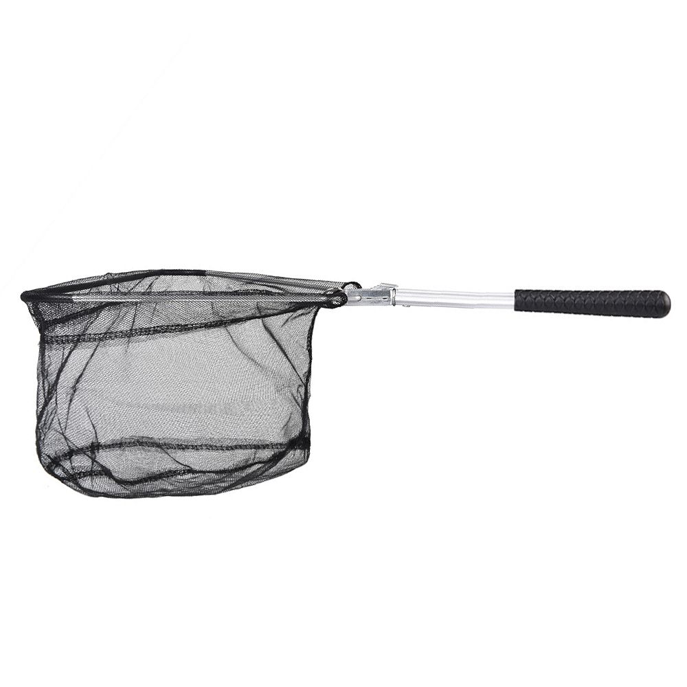 Folding Fish Landing Net Collapsible Triangular Fly Fishing