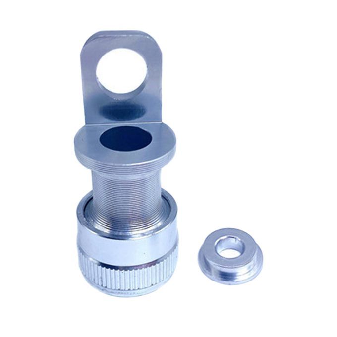 Fast Pedal Quick Release Buckle Holder For Folding Bike Pedal Silver