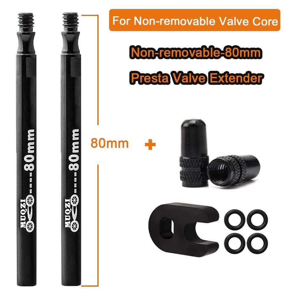 MUQZI Valve Extender Bicycle Valve Extender Extension Kit