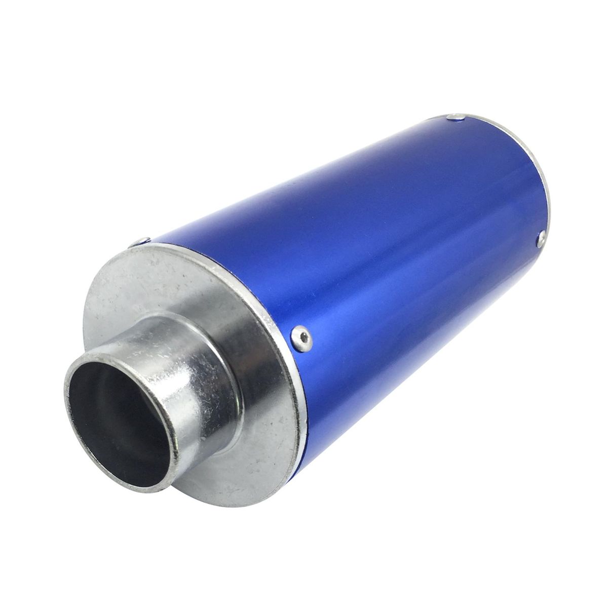 50cc 110cc 125cc 140cc Pit Bike Dirt Bike Exhaust Decorate Pipe 28mm - Blue