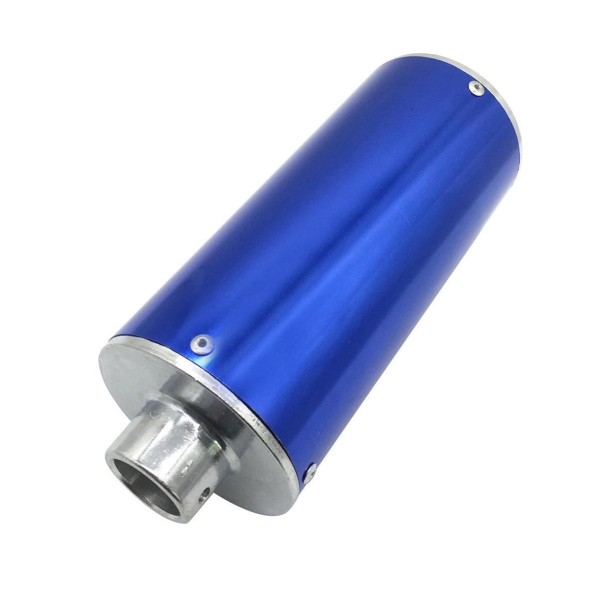 50cc 110cc 125cc 140cc Pit Bike Dirt Bike Exhaust Decorate Pipe 28mm - Blue