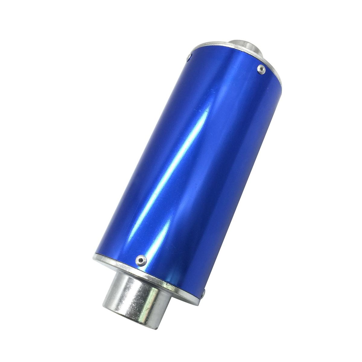 50cc 110cc 125cc 140cc Pit Bike Dirt Bike Exhaust Decorate Pipe 28mm - Blue