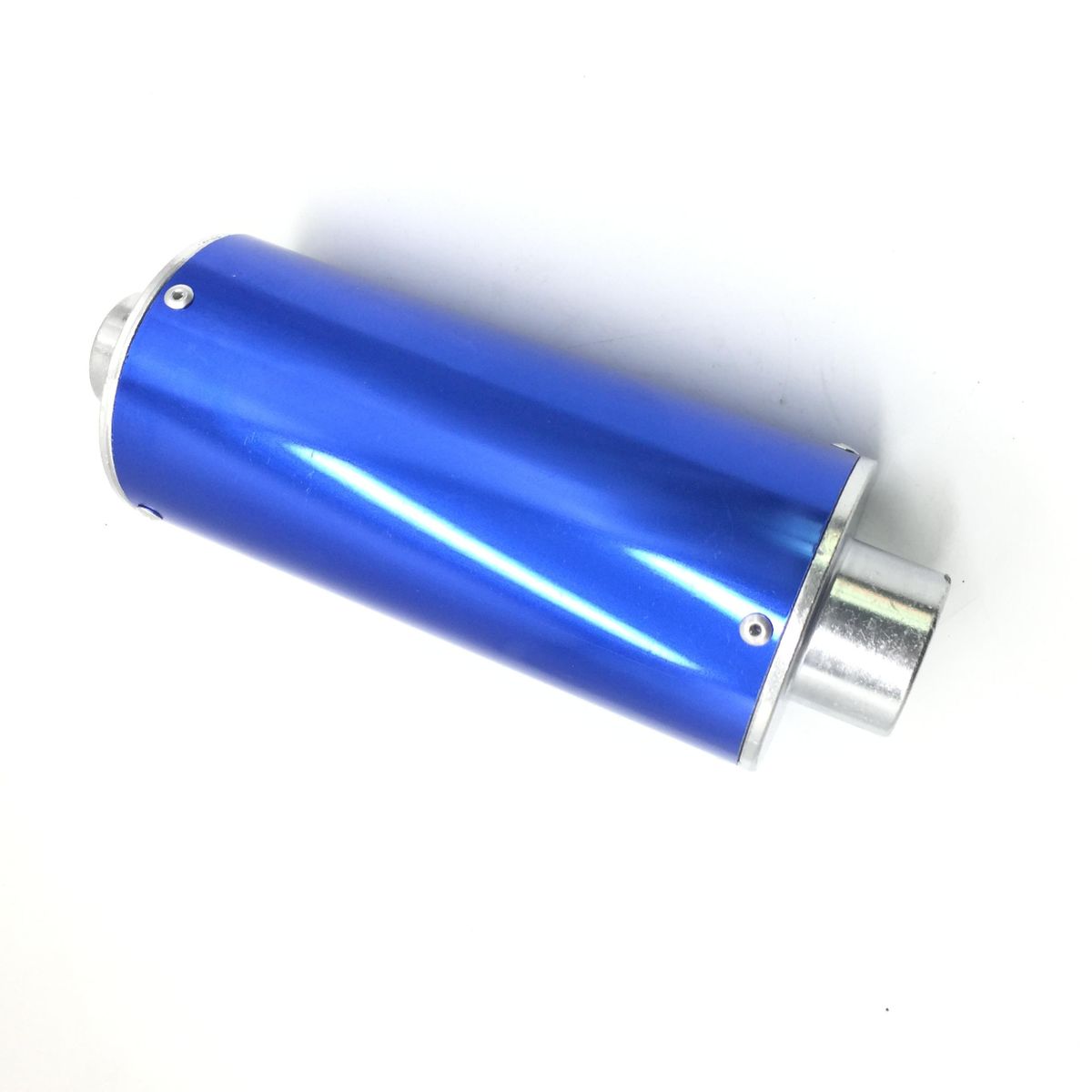 50cc 110cc 125cc 140cc Pit Bike Dirt Bike Exhaust Decorate Pipe 28mm - Blue