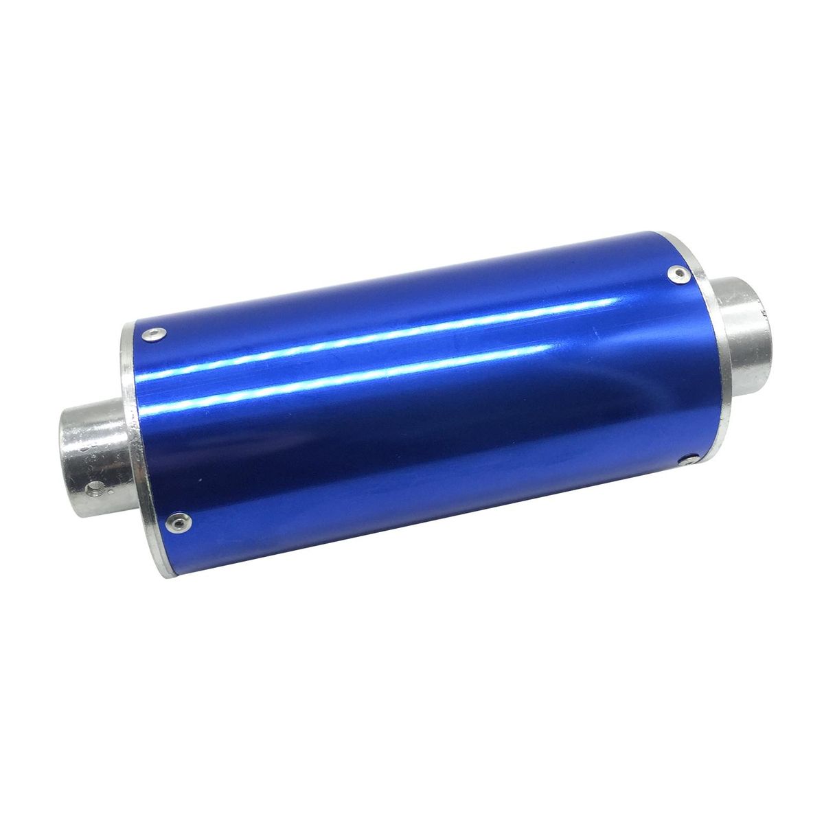 50cc 110cc 125cc 140cc Pit Bike Dirt Bike Exhaust Decorate Pipe 28mm - Blue